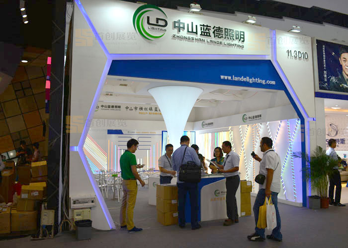 照明展覽設計搭建案例