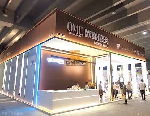 照明展臺設計搭建案例