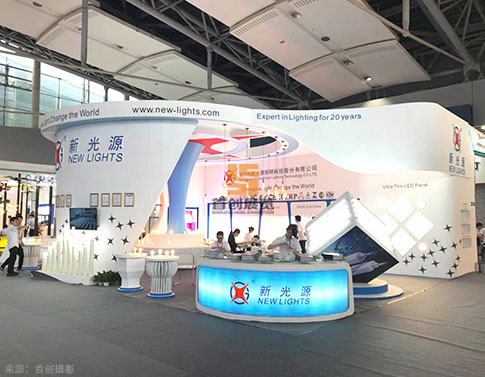 照明展會設計搭建案例
